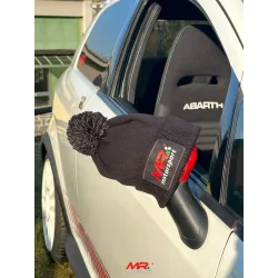 Cappellino invernale MRMOTORSPORT con pon-pon