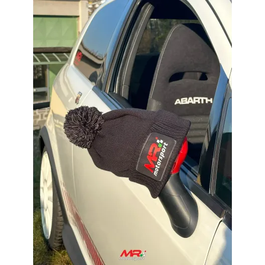 Cappellino invernale MRMOTORSPORT con pon-pon