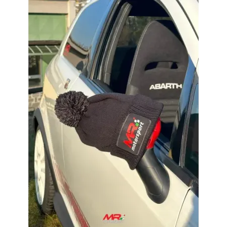 Cappellino invernale MRMOTORSPORT con pon-pon