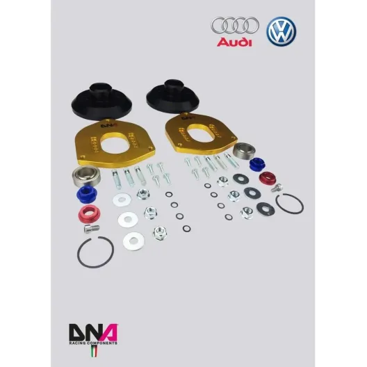 DNA Racing front adjustable camber top mount on uniball kit