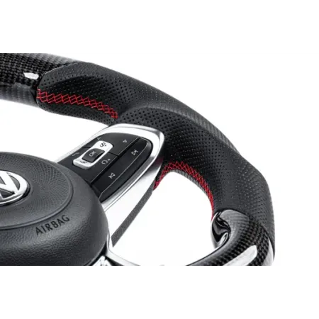 APR carbon/leather steering wheel VW Golf mk7/7.5 GTI (with steering wheel paddles)
