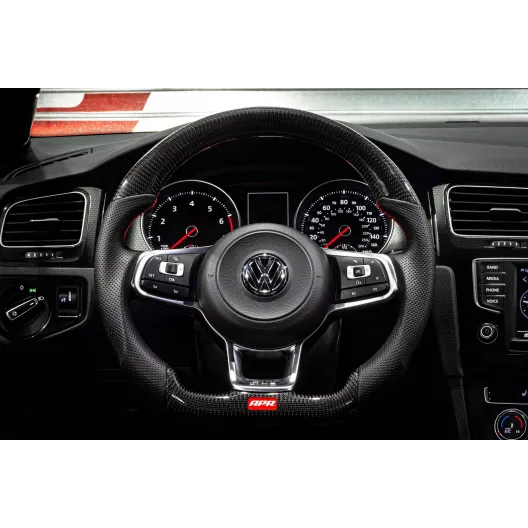 APR carbon/leather steering wheel VW Golf mk7/7.5 GTI (without steering wheel paddles)