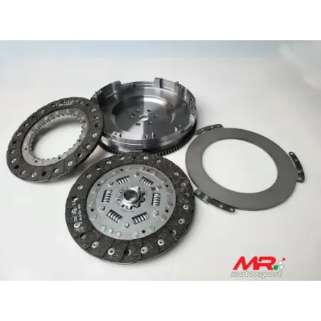 Reinforced sprung clutch TWIN-DISK kit with single-mass flywheel 500 abarth Punto and Mito