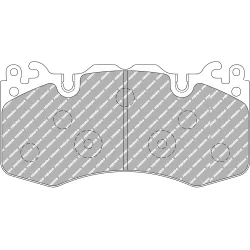 Pastiglie ferodo ds 2500 per impianto 6 pompanti per disco 375 mm