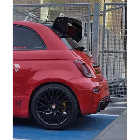 Track Car Aero alettone/spoiler Abarth 500/595/695 (carbonio o vetroresina)