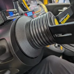 Luisi hub for Abarth 500 and derivative sports steering wheels