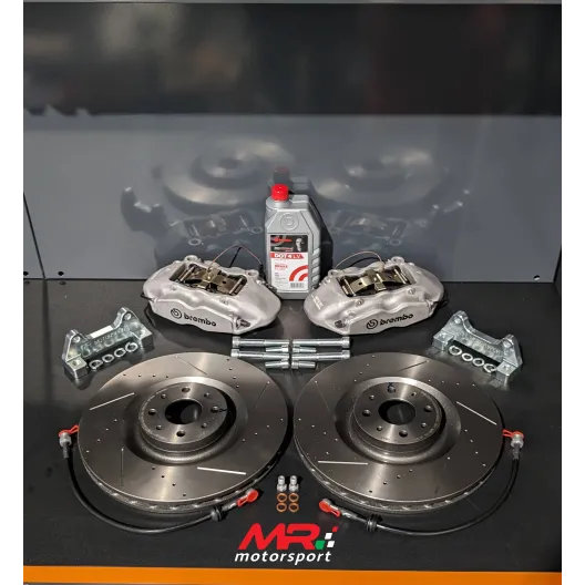 Impianto frenante Dischi 330mm Liscio-Forato-Baffato 500 ABARTH MAGGIORATO NUOVO 2025