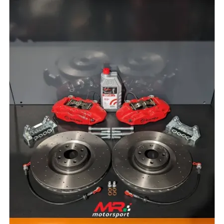 Braking system 330mm discs Smooth-Drilled-Slotted PUNTO ABARTH ABARTH NEW INCREASED 2026