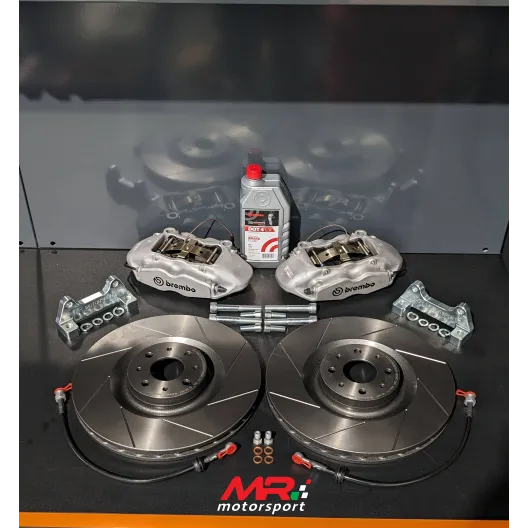 Braking system 330mm discs Smooth-Drilled-Slotted PUNTO ABARTH ABARTH NEW INCREASED 2026