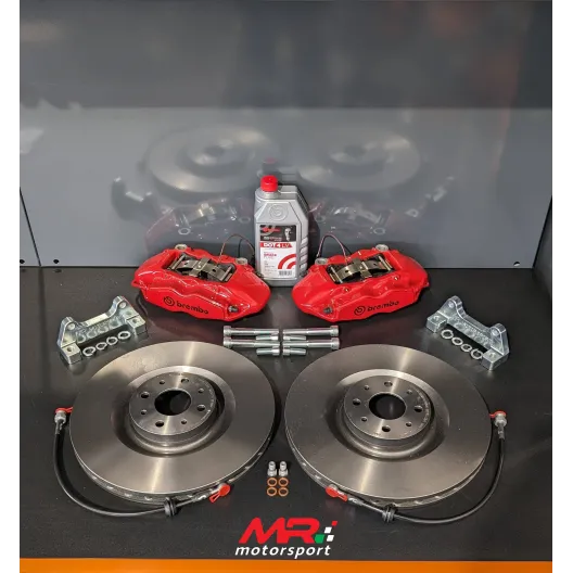 Braking system 330mm discs Smooth-Drilled-Slotted PUNTO ABARTH ABARTH NEW INCREASED 2026