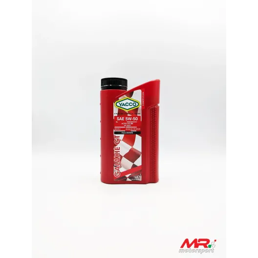 Yacco Galaxie GT motor oil SAE 5W-50 (1 liter can)