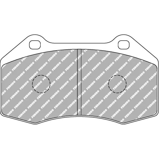 Ferodo DS 3000 front pads 500 abarth caliper 305 mm 4 pistons