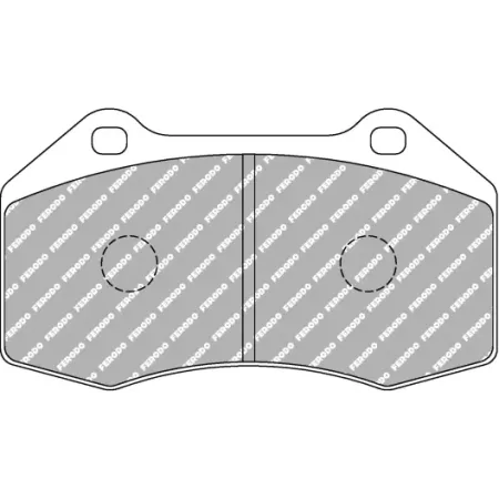 Ferodo DS 3.12 front pads 500 abarth caliper 305 mm 4 pistons