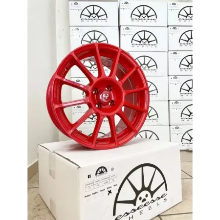 Kit Cerchi in lega SS 500 abarth 7,5x17 ET 35 4x98