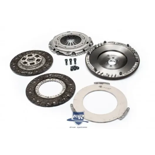 PTB Racing kit frizione rinforzata bidisco con volano monomassa VAG 2.0 TFSI EA113 (cambio manuale 6 marce - 02Q)