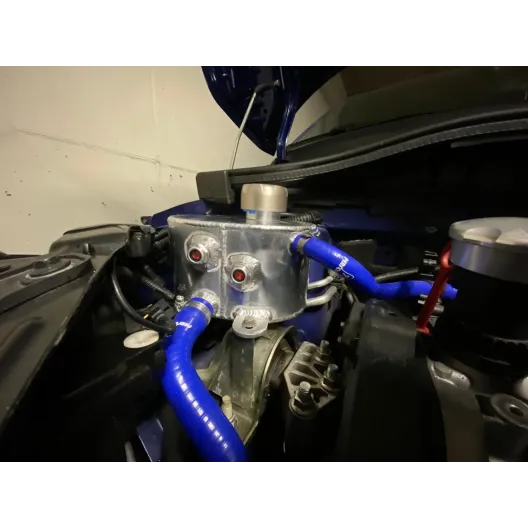 Vaschetta Acqua Radiatore Abarth 500/595 in alluminio rinforzata SENZA TAPPO