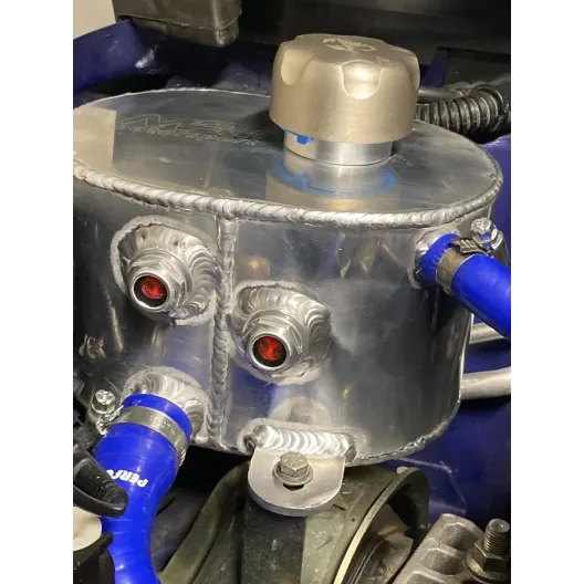 Vaschetta Acqua Radiatore Abarth 500/595 in alluminio rinforzata SENZA TAPPO