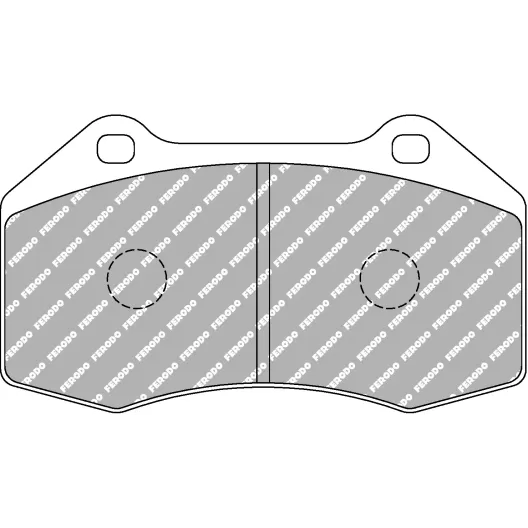 Pastiglie Ferodo DS UNO / DSUNO anteriori 500 abarth pinza 305 pompanti