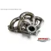 COLLETTORE IN INOX PER 1.4 T-JET ABARTH, FIAT, ALFA E LANCIA CON ATTACCO TURBO TIAL CON WG ESTERNA CON KIT DOWNPIPE