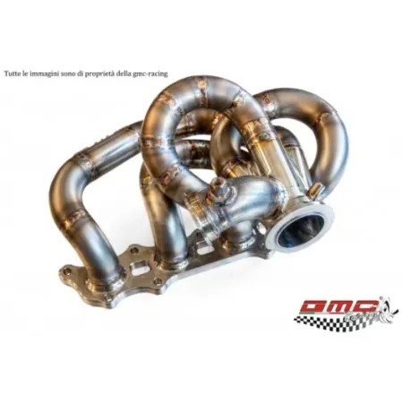GMC STAINLESS STEEL MANIFOLD FOR ABARTH 1.4 T-JET WITH DOWNPIPE KIT AND WATER PIPE