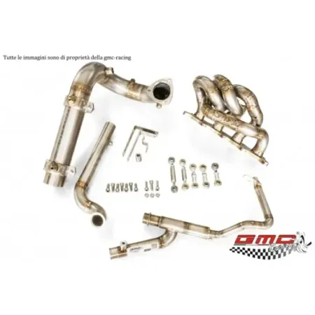 KIT COLLETTORE ATTACCO TURBO TD04 CON WASTEGATE ESTERNA CON KIT DOWNPIPE