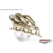 MANIFOLD KIT WITH TD04 TURBO CONNECTION, EXTERNAL WASTEGATE AND DOWNPIPE KIT