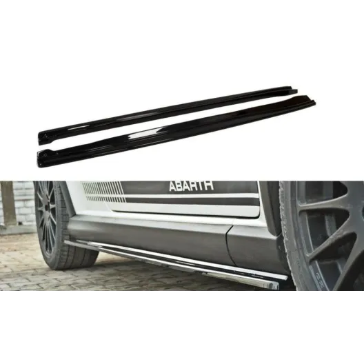 Maxton Design side skirts diffusers Grande Punto Abarth