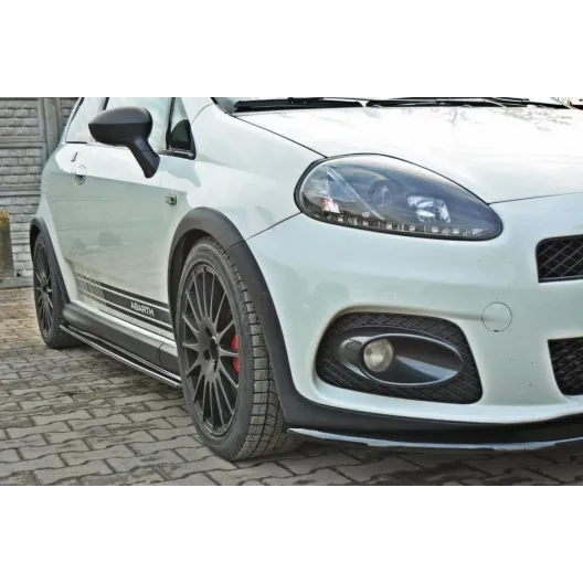 Maxton Design side skirts diffusers Grande Punto Abarth