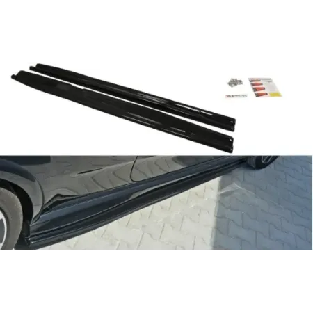 Maxton Design side skirts diffusers Punto Evo Abarth