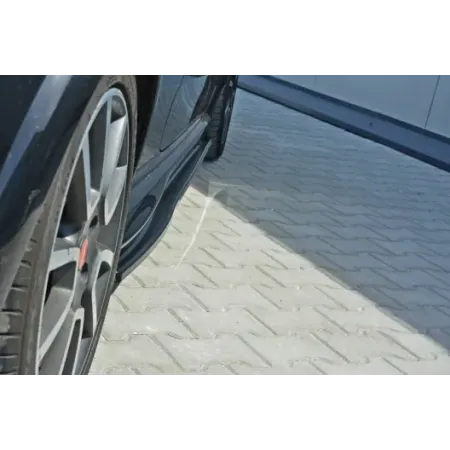 Maxton Design side skirts diffusers Punto Evo Abarth