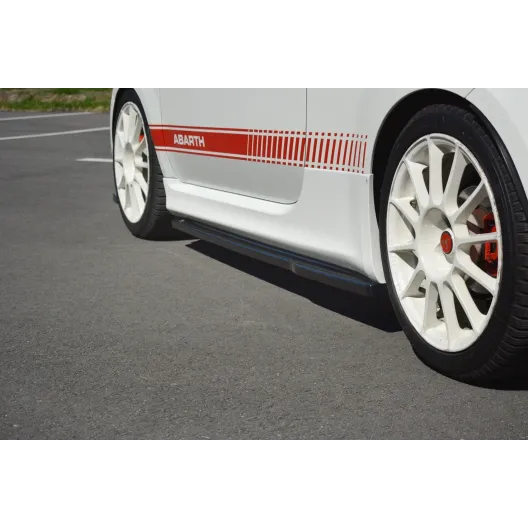 Maxton Design side skirts diffusers 500 Abarth