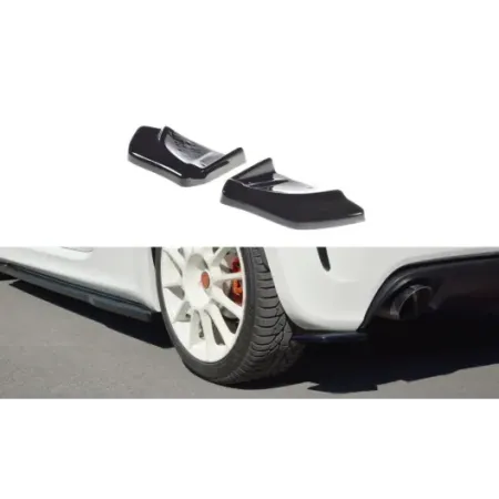 Maxton Design splitter laterali posteriori 500 Abarth