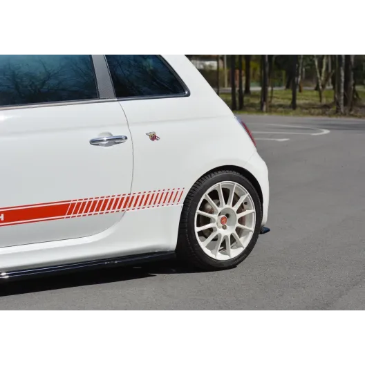 Maxton Design rear side splitters 500 Abarth