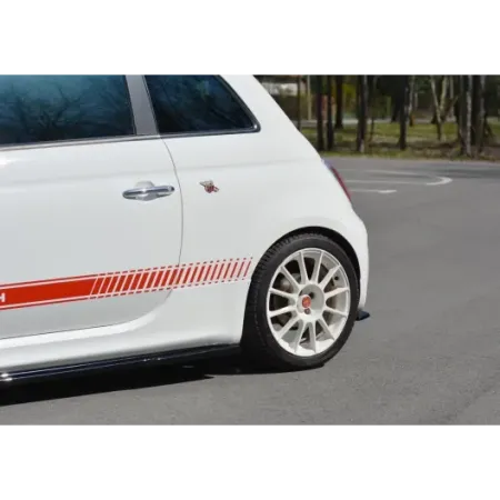 Maxton Design rear side splitters 500 Abarth