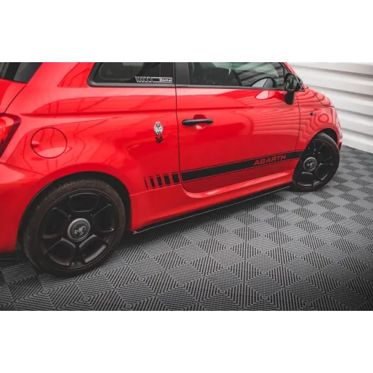 Maxton Design diffusori minigonne laterali 500 Abarth restyling