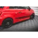 Maxton Design side skirts diffusers 500 Abarth facelift
