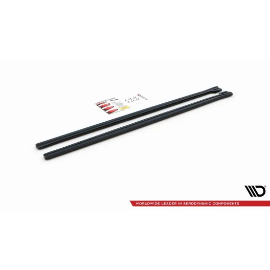 Maxton Design side skirts diffusers 500 Abarth facelift