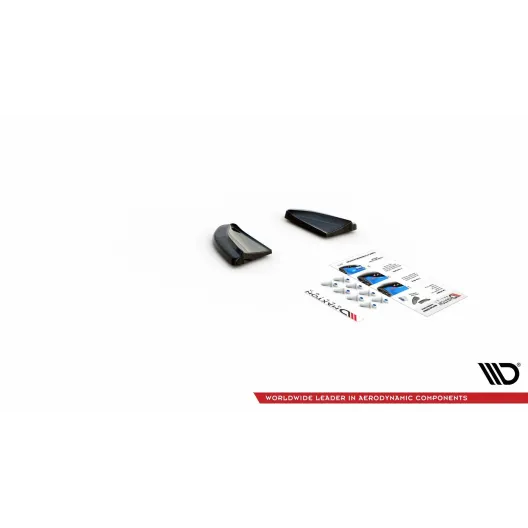 Maxton Design rear side splitters 500 Abarth facelift