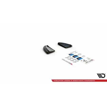 Maxton Design splitter laterali posteriori 500 Abarth restyling