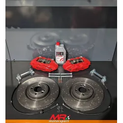 Oversized braking system Mini Cooper r50 r53 r56 330mm 4 pumps INCREASED NEW 2024