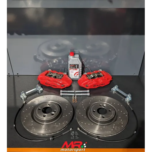 Oversized braking system Mini Cooper r50 r53 r56 330mm 4 pumps INCREASED NEW 2024
