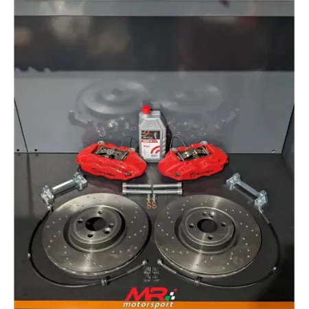 Oversized braking system Mini Cooper r50 r53 r56 330mm 4 pumps INCREASED NEW 2024