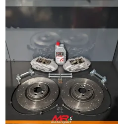Oversized braking system Mini Cooper r50 r53 r56 330mm 4 pumps INCREASED NEW 2024 2