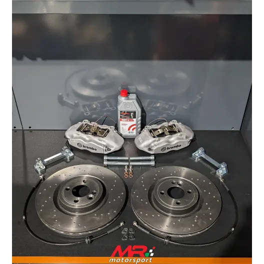 Oversized braking system Mini Cooper r50 r53 r56 330mm 4 pumps INCREASED NEW 2024