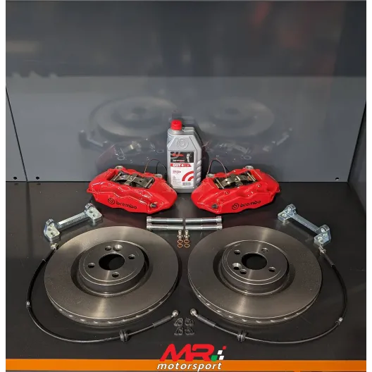 Oversized braking system Mini Cooper r50 r53 r56 330mm 4 pumps INCREASED NEW 2024