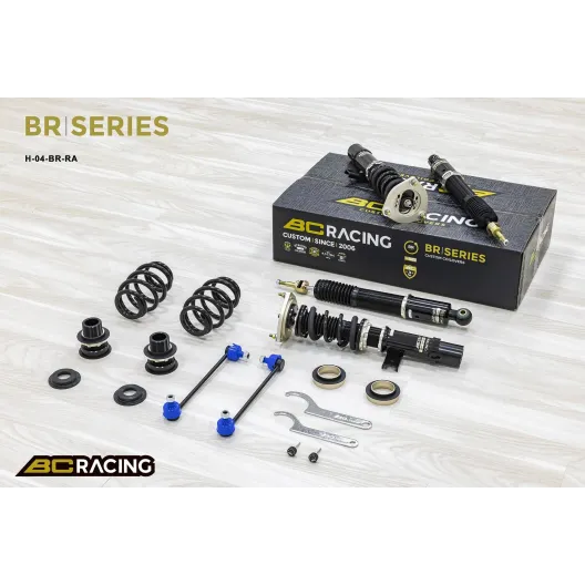 BC Racing assetto a ghiera "BR Series" VW Golf mk5 GTI/R32/TDI - Audi A3/S3 8P & derivate (ammortizzatore 54,5mm)