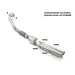 Ragazzon downpipe skat Audi RS3 8Y (codice motore "DNW")