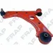 Frap "rosso" coppia braccetti rinforzati con snodi 500 595 Abarth