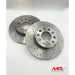 Pair of 264 mm REAR discs for Alfa Romeo Giulietta Brembo system
