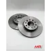 Coppia di dischi POSTERIORI 264 mm per Impianto Brembo Alfa Romeo Giulietta 1400 LISCI